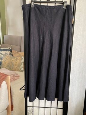 Eileen Fisher dark Blue Maxi Skirt